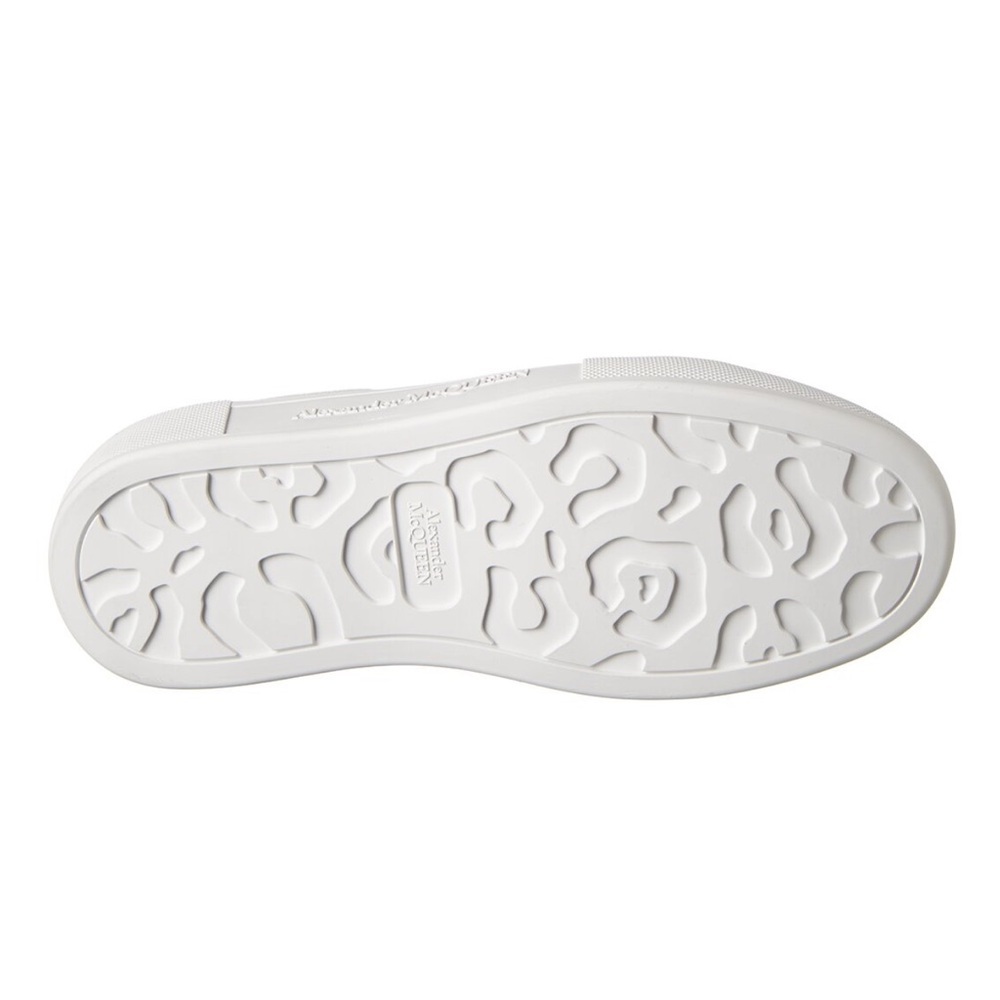 ❗️SOLD❗️Alexander McQueen Deck Plimsoll Canvas & Suede Sneakers white - Picture 11 of 11